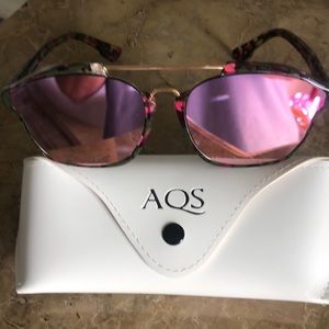 AQS Pink  mirror sunglasses